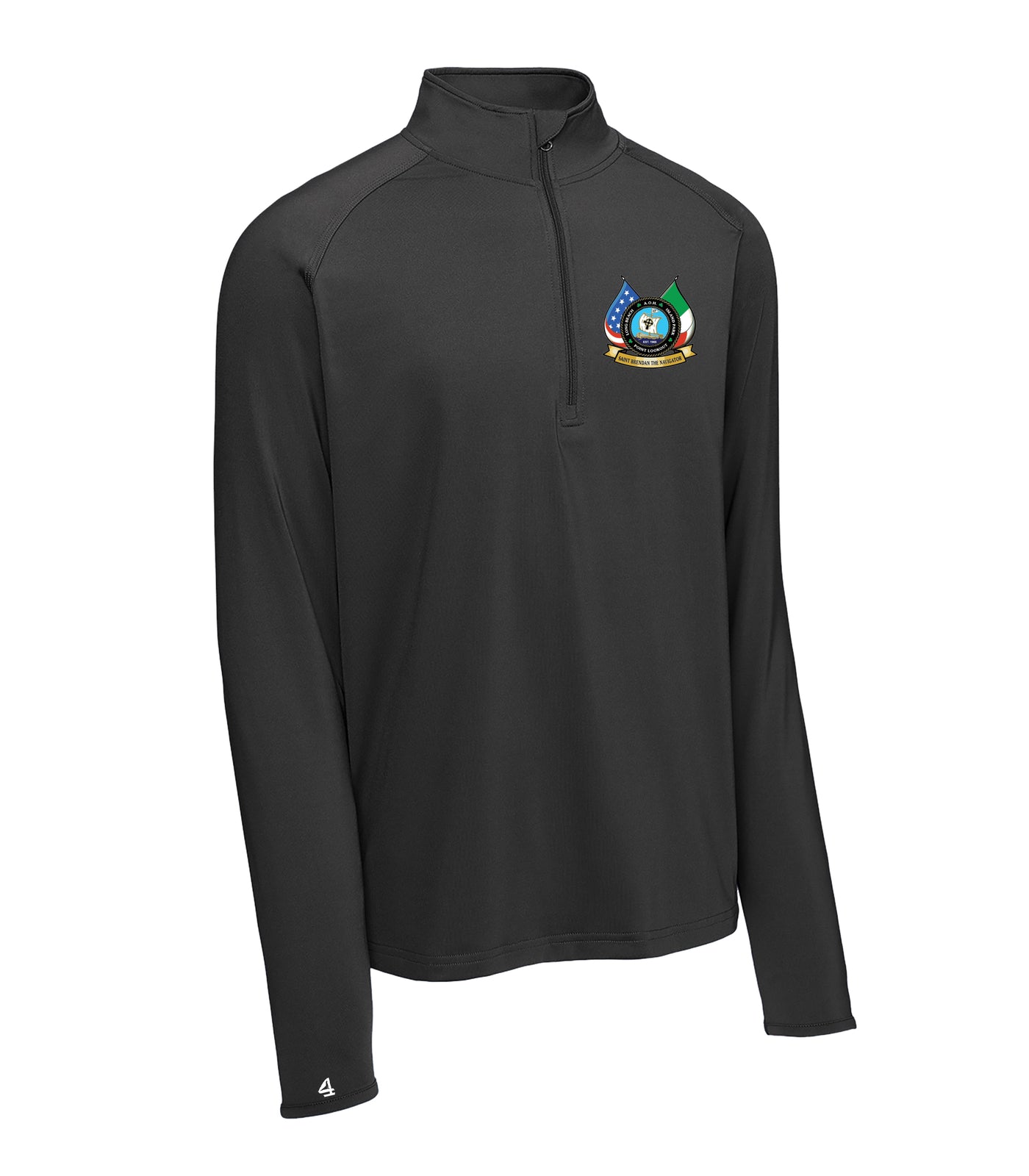 AOH Division 17 Embroidered 1/4 Zip