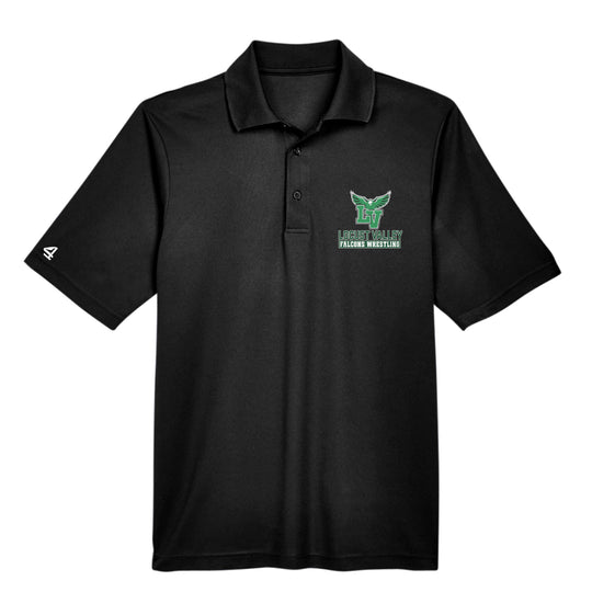 Locust Valley Falcons Wrestling Embroidered Polo