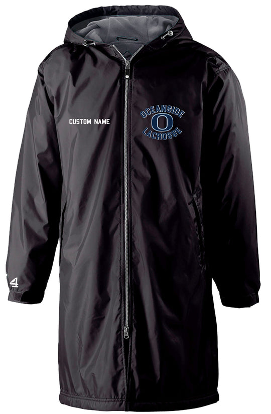 Oceanside Lacrosse Polyester Full Zip Conquest Jacket