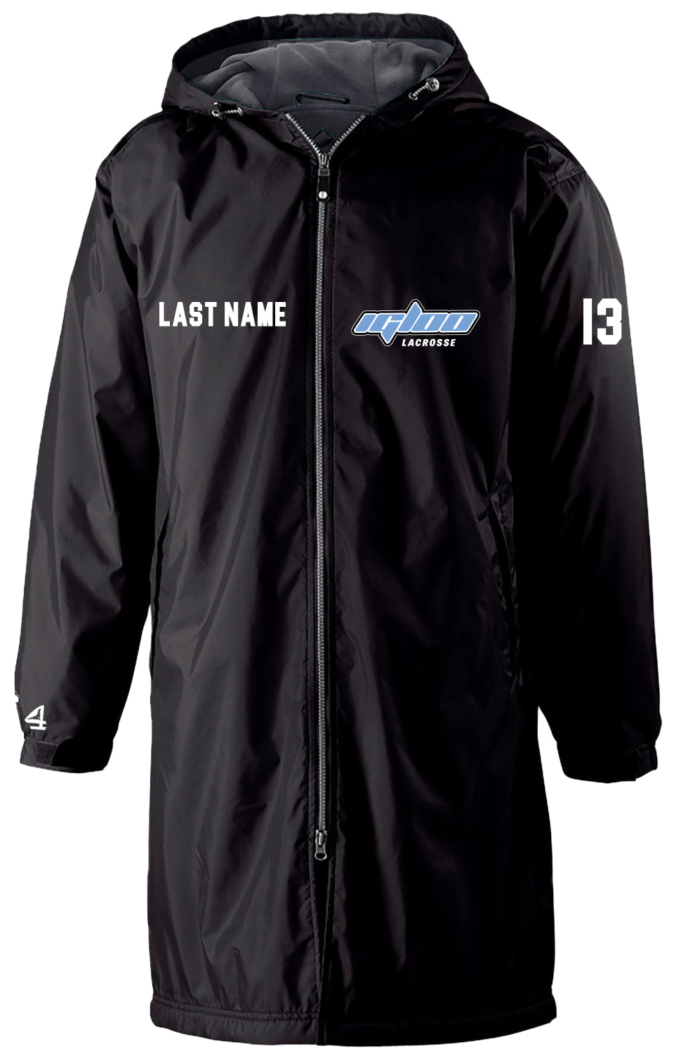 Winter Soldiers Igloo Lacrosse  Full Zip Long Jacket
