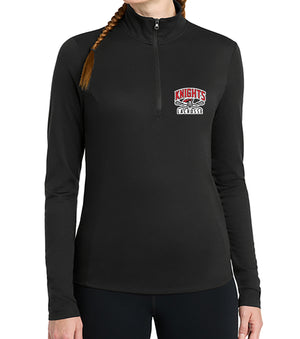 FLORAL PARK WOMENS LACROSSE Embroidered ladies 1/4 ZIP