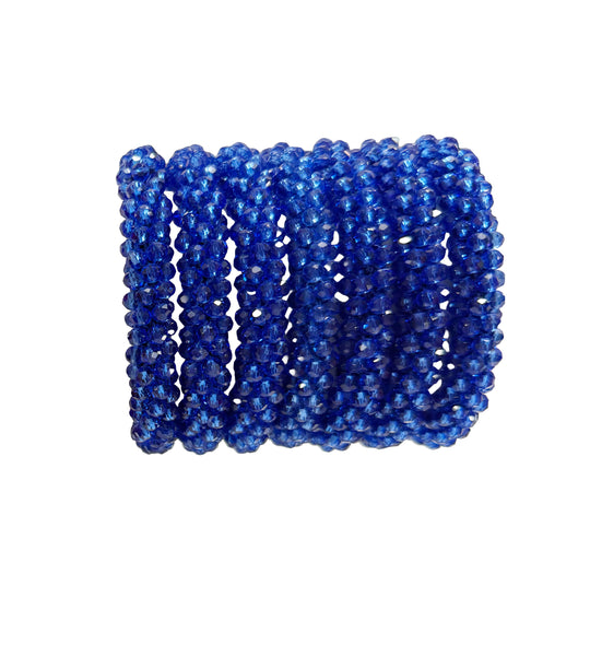 SSHS Red and Blue BRACELET / HAIR TIE