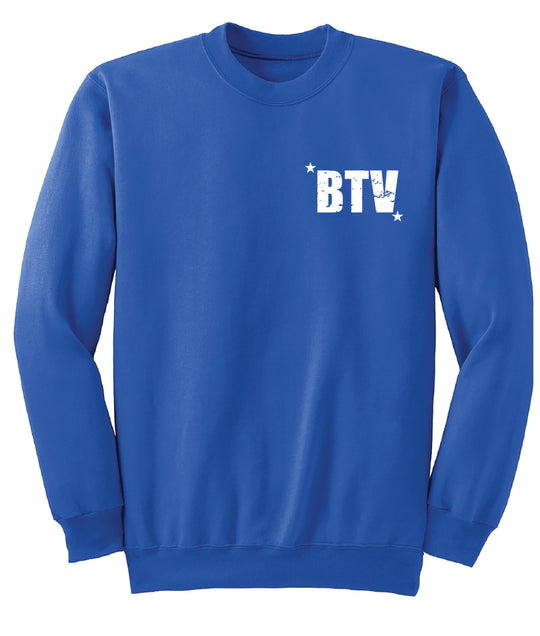 SSHS Red and Blue BTV DISTRESSED STAR