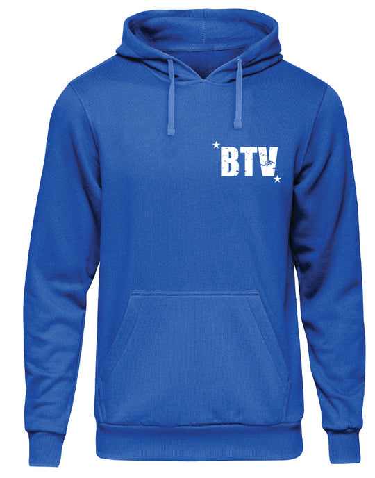 SSHS Red and Blue BTV DISTRESSED STAR