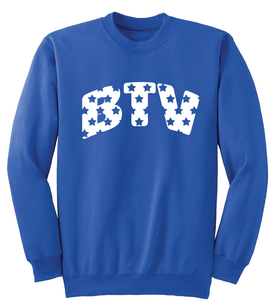 SSHS Red and Blue BTV Stars in Logo