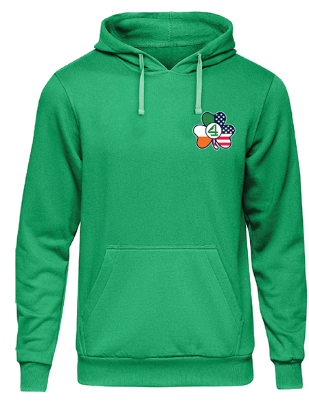 Buoy 4 Shamrock Flag Hoodie