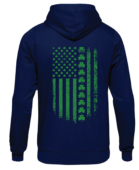Buoy 4 Shamrock Flag Hoodie
