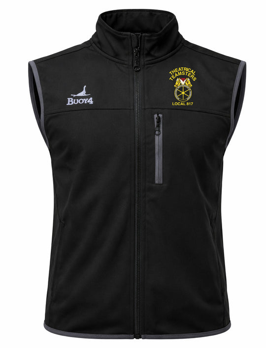 THEATRICAL TEAMSTERS EMBROIDERED BURNSIDE VEST