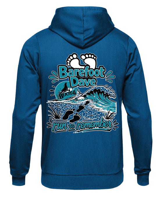 6th Annual Run to Remember Barefoot Dave Hoodie