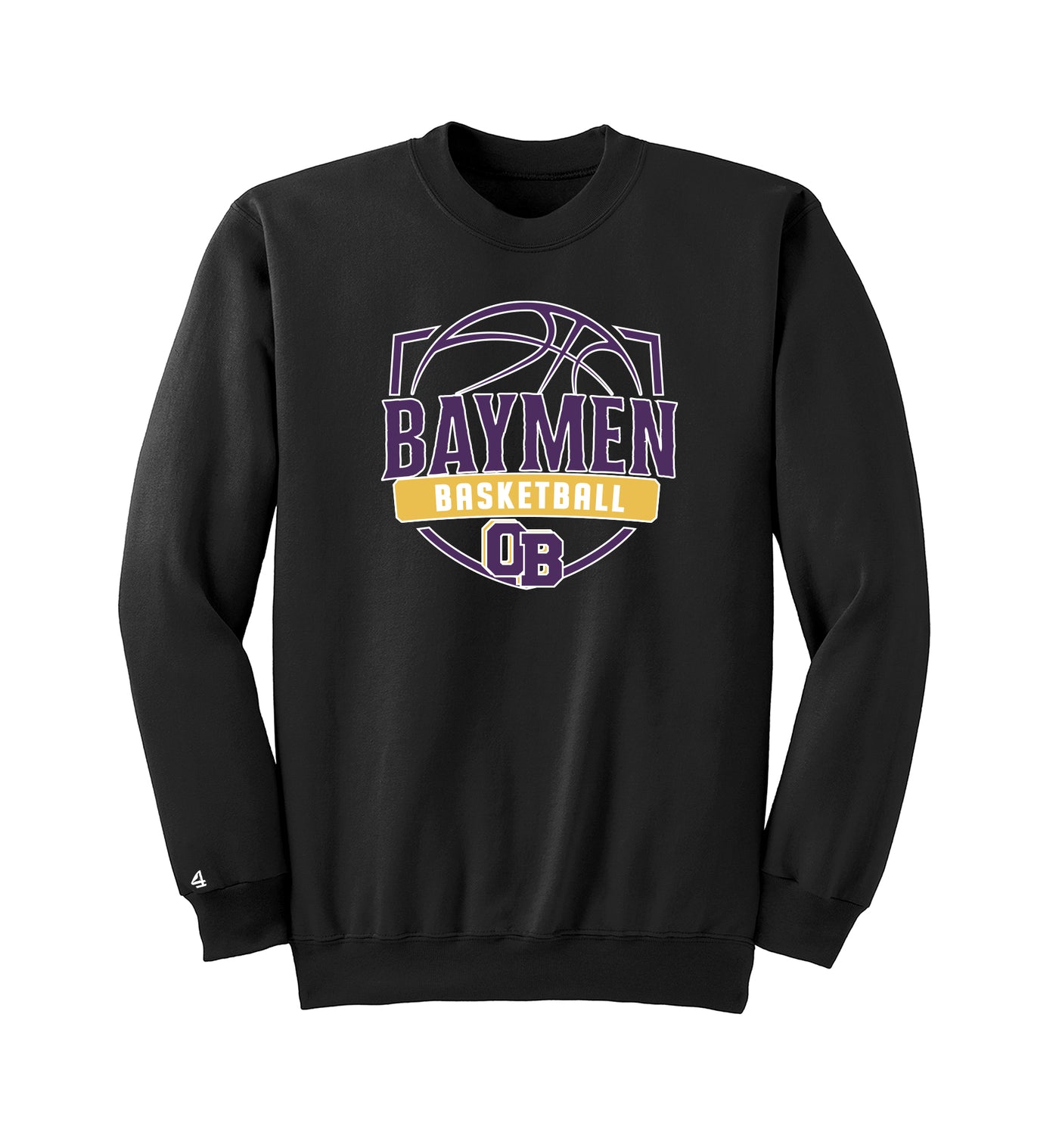 Baymen Girls Basketball Crewneck Sweatshirt