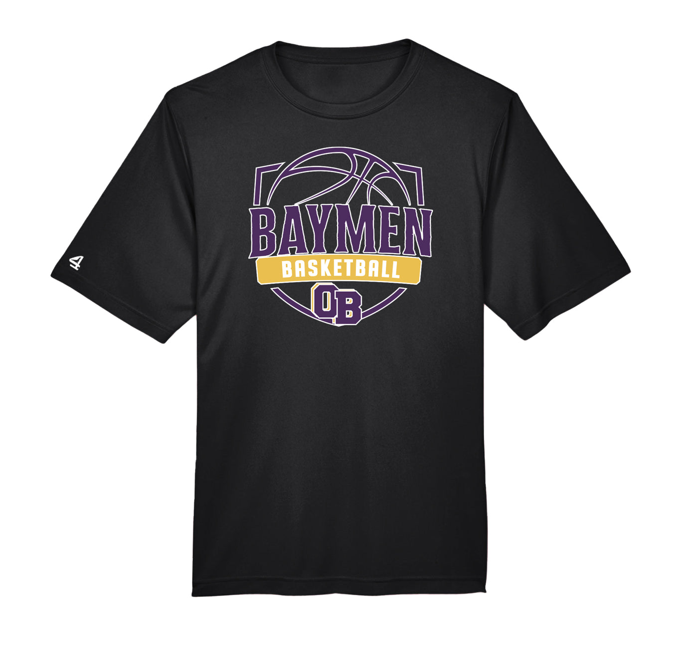 Baymen Girls Basketball Short Sleeve Performance T-shirt