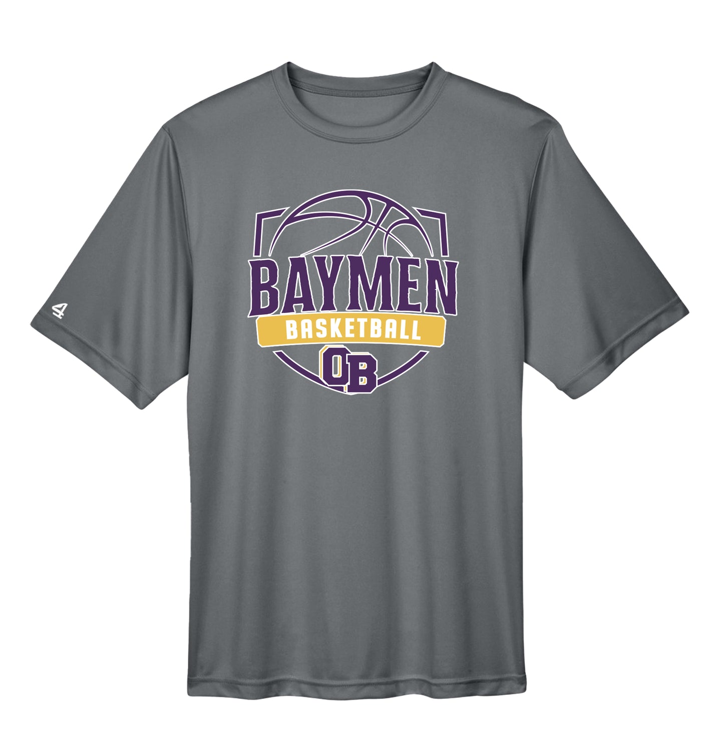 Baymen Girls Basketball Short Sleeve Performance T-shirt