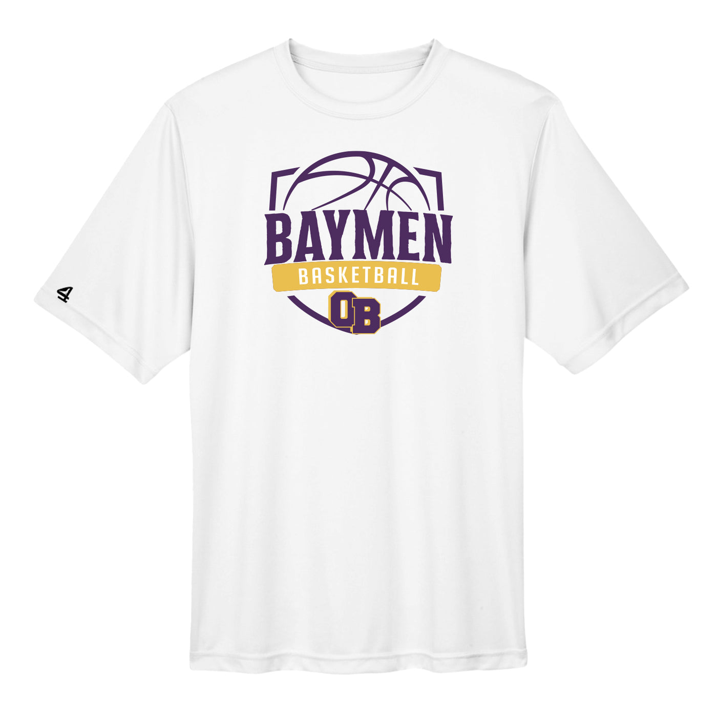 Baymen Girls Basketball Short Sleeve Performance T-shirt