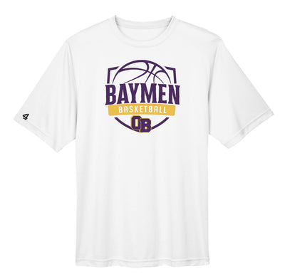 Baymen Girls Basketball Short Sleeve Performance T-shirt