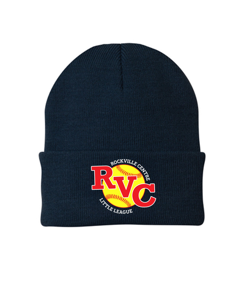 RVC Softball Warm Embroidered Beanie Hat