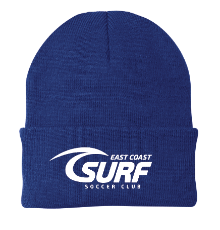 East Coast Surf Soccer Club Embroidered Beanie