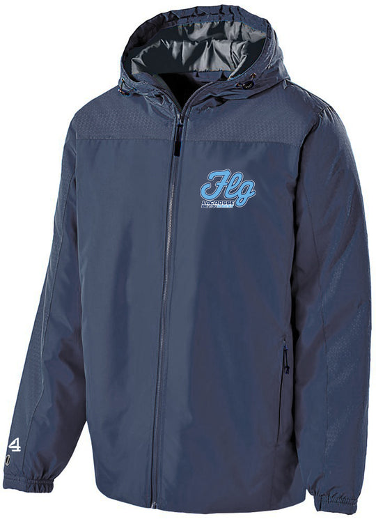FLG Lacrosse Script Embroidered Jacket