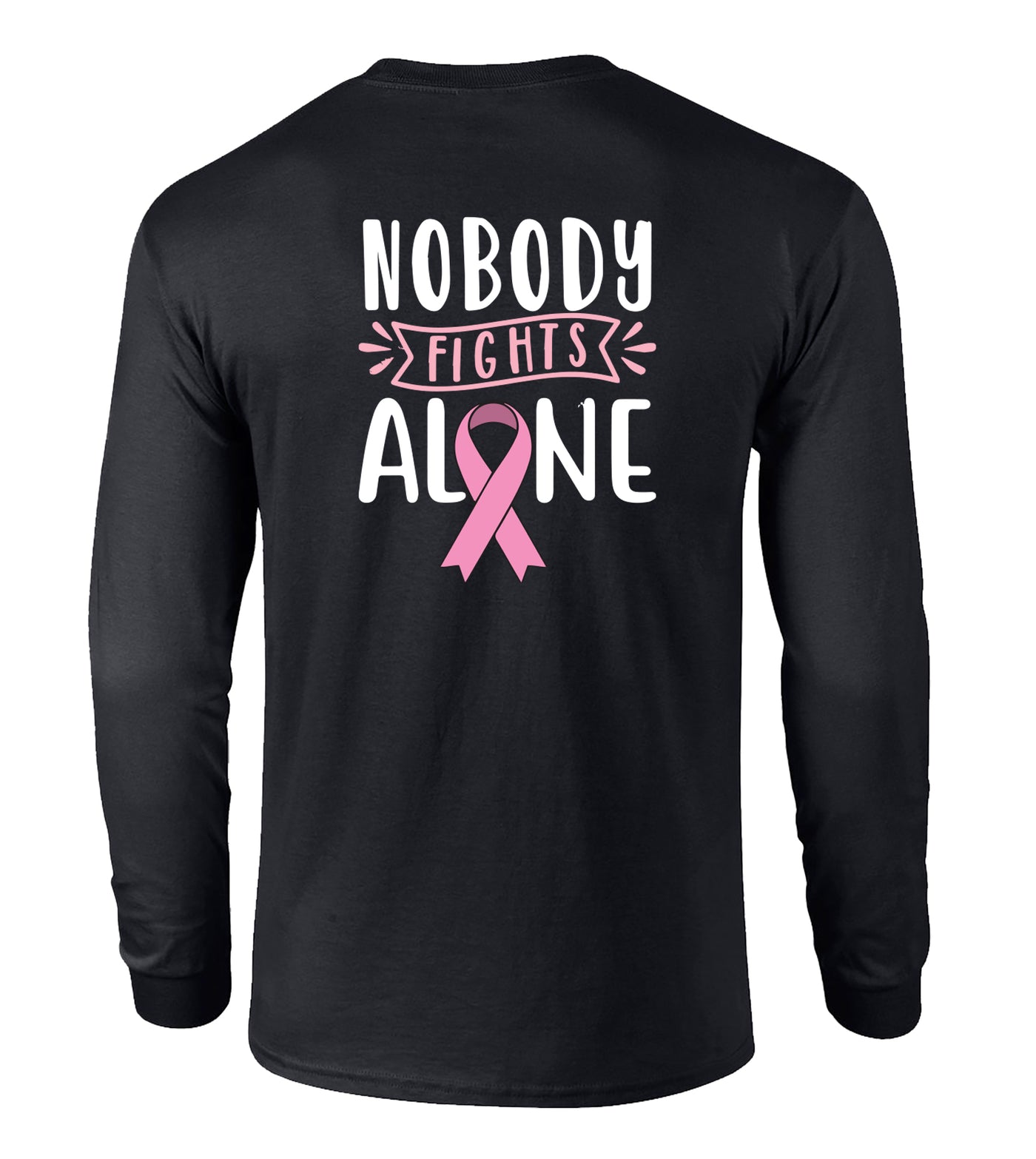 JHS 185 Breast Cancer Fundraiser Longe Sleeve T-Shirt