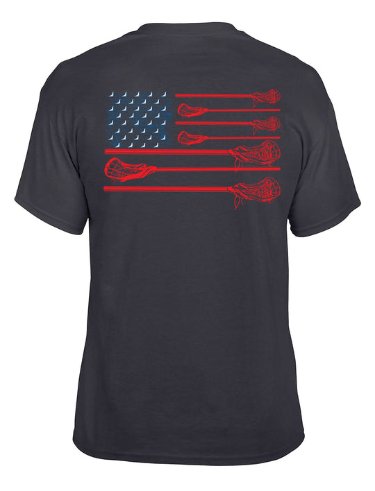 Buoy 4 LAX PATRIOTIC Graphic Tee