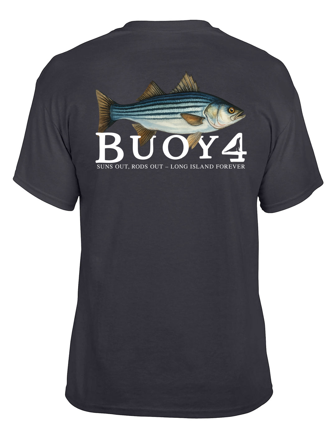 Buoy 4 Striped Bass Short Sleeve Graphic Tee