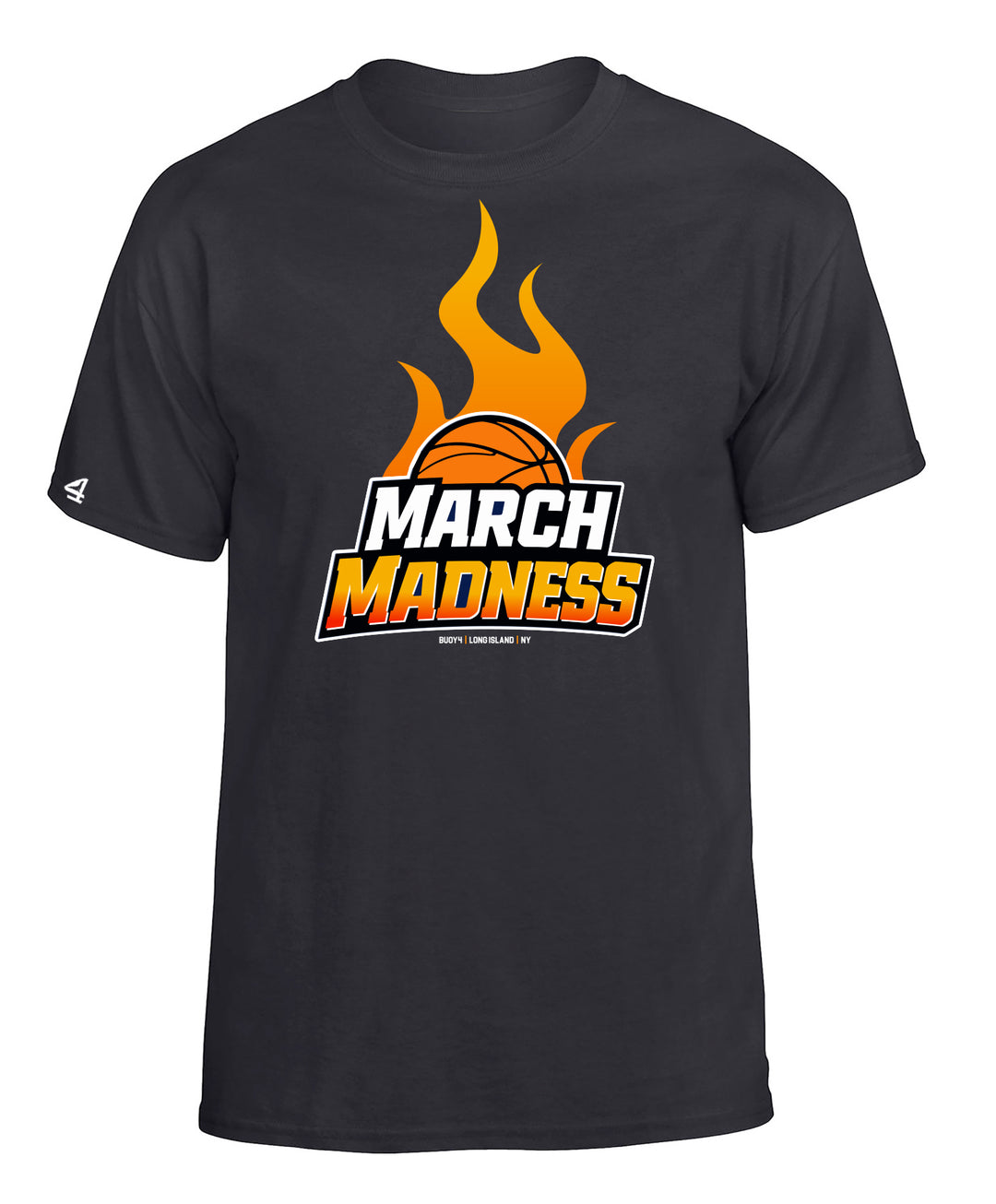 March Madness Flame Short Sleeve Tees