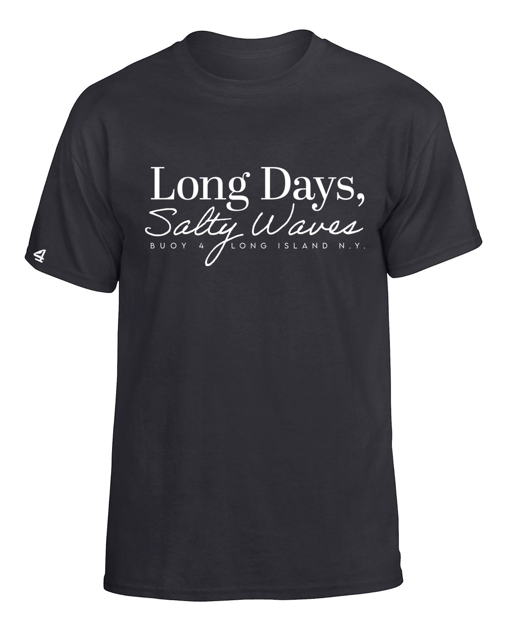Buoy4 Long Days Salty Waves Short Sleeve Graphic Tee