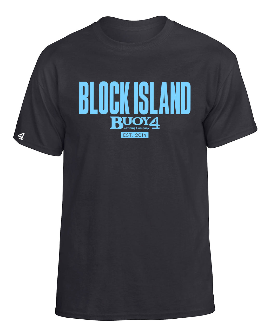 Buoy4 Block Island Est. Short Sleeve Graphic Tee