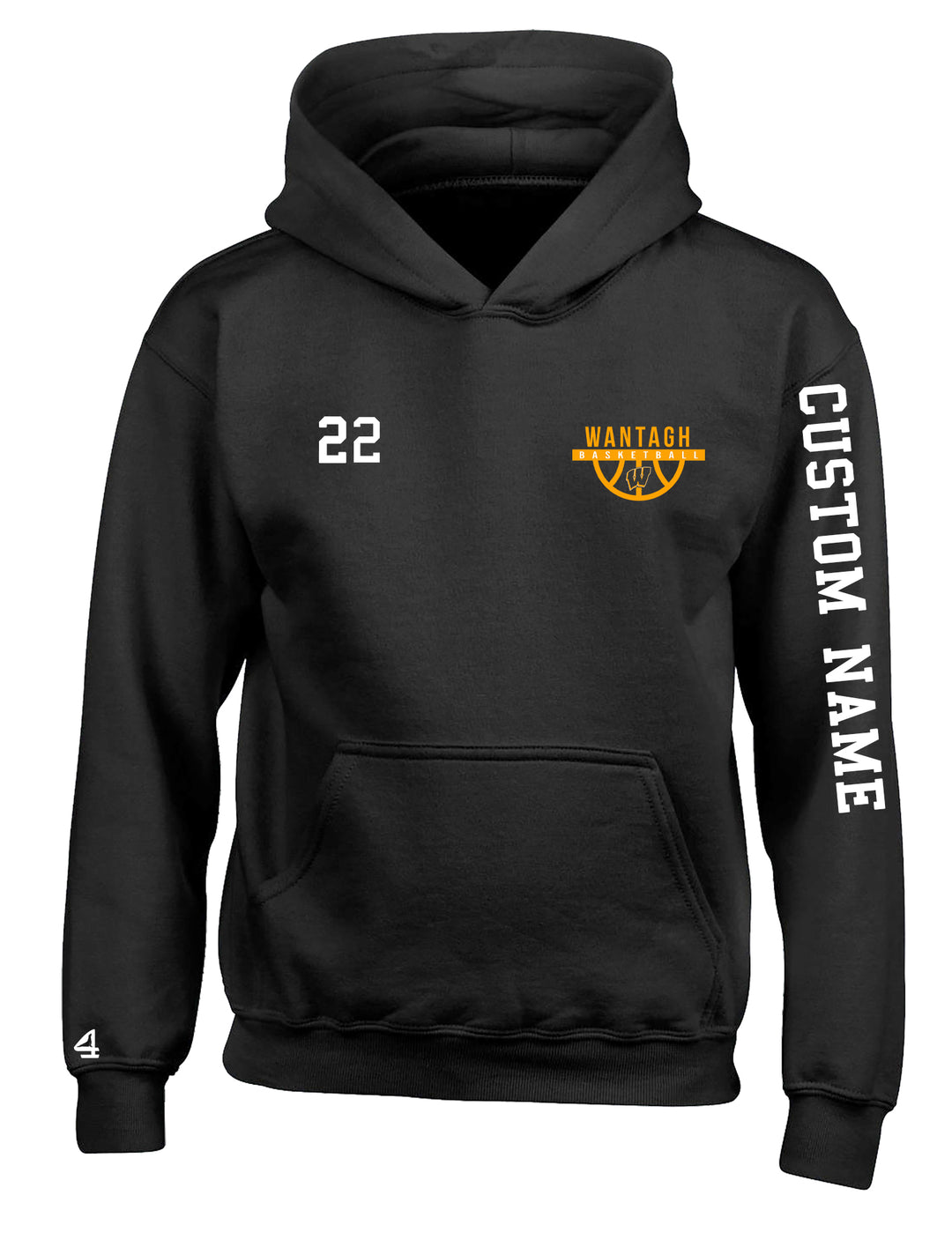 Wantagh Basketball Hoodie