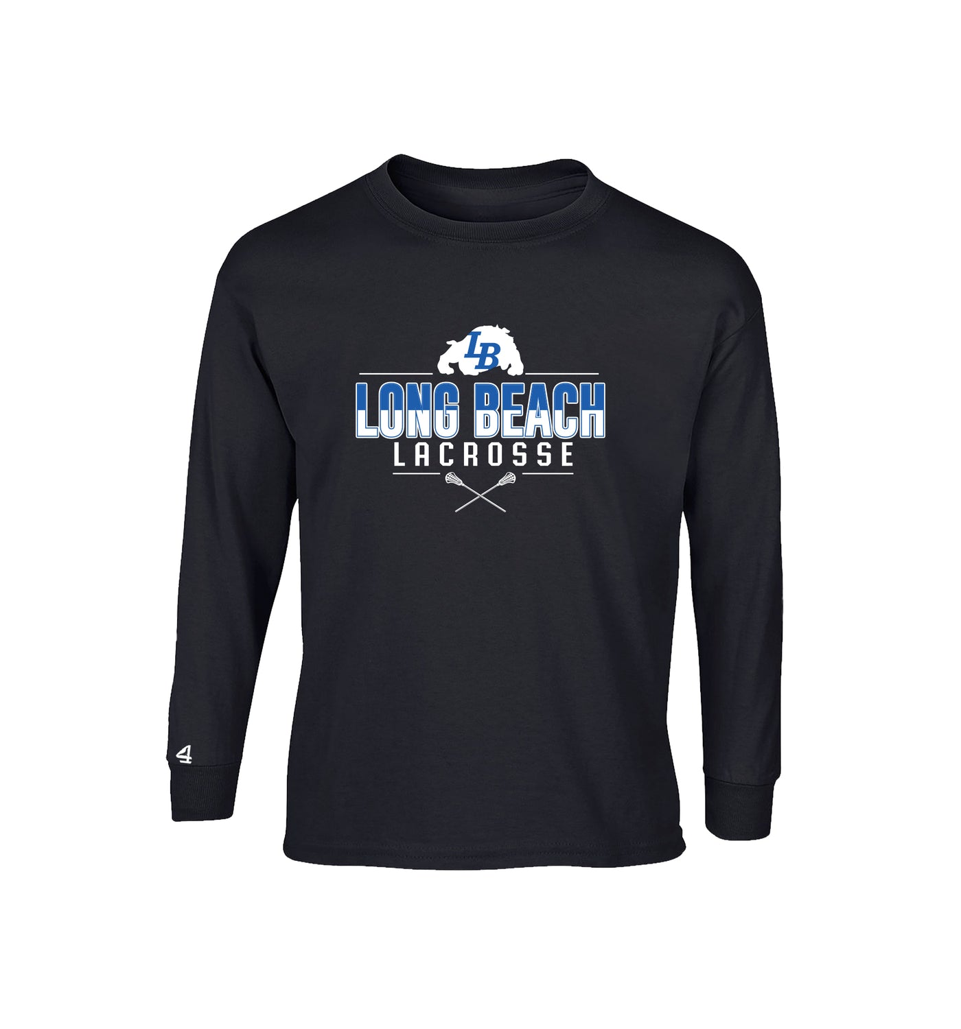 Long Beach High School Lacrosse LS T-shirts