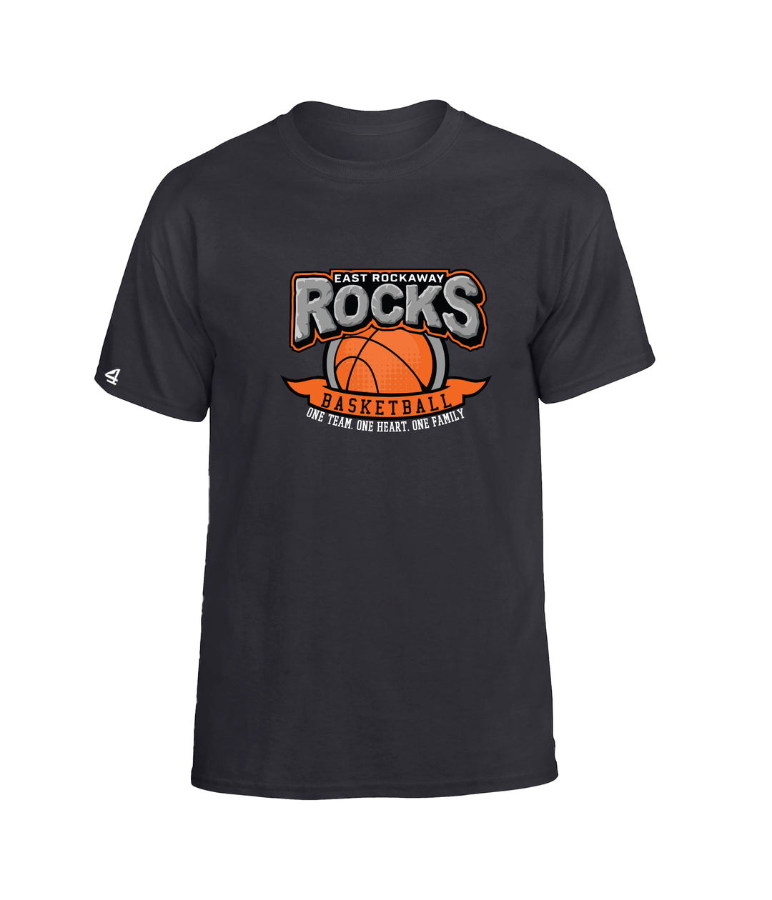 East Rockaway Basketball SHORT SLEEVE T-SHIRT