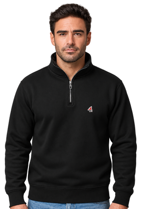 The Islander - 1/4 Zip Fleece Blend - Navy