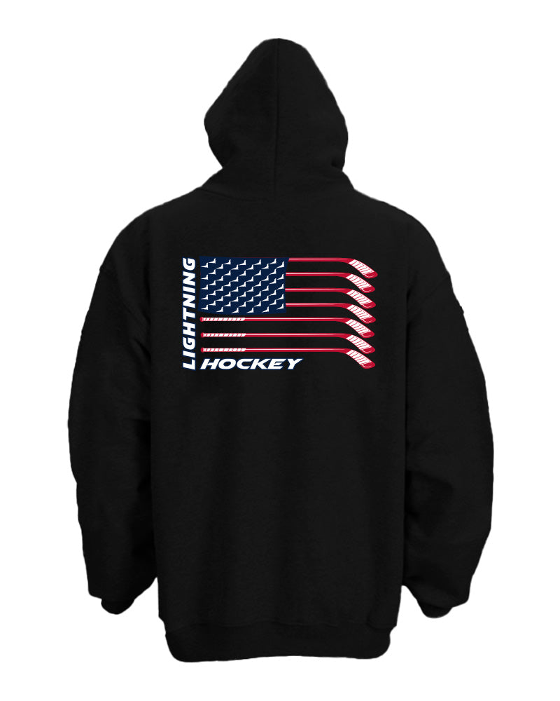 Long Beach Lightning Flag Hoodie