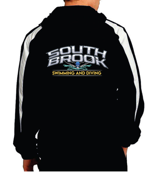 South Brook Swimming and Diving Logo Windbreaker