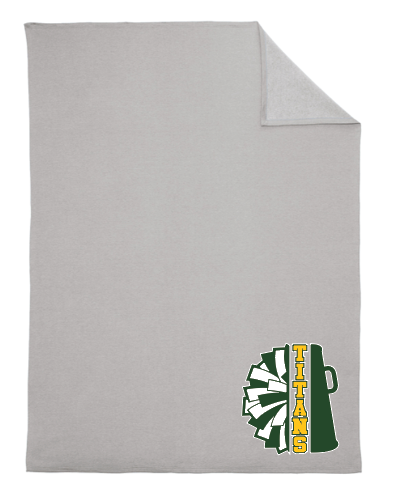 LYNBROOK TITANS FOOTBALL AND CHEER  Oversized Core Fleece Sweatshirt Blanket