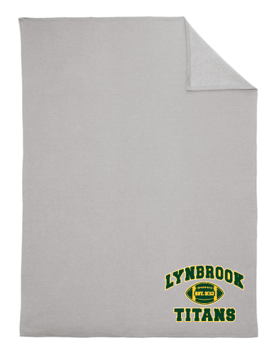 LYNBROOK TITANS FOOTBALL AND CHEER Oversized Core Fleece Sweatshirt Blanket