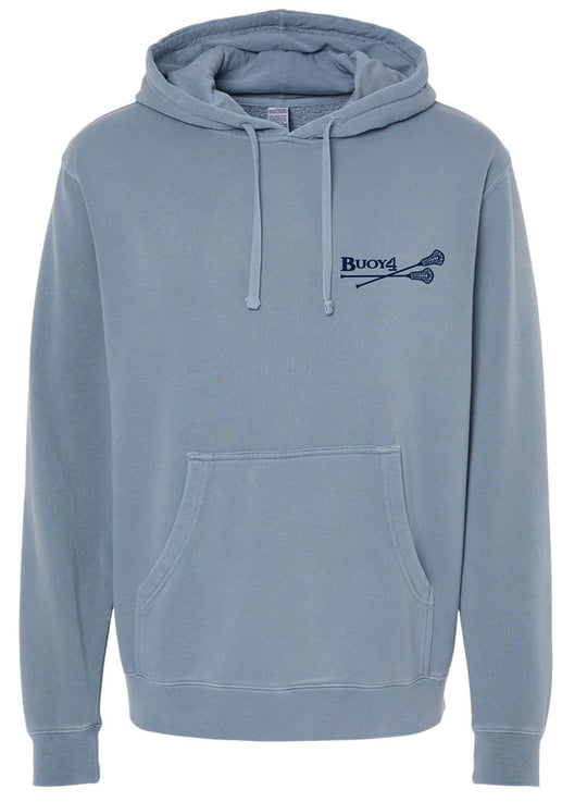 Buoy 4 LAX Legend Pigment Dye Hoodie