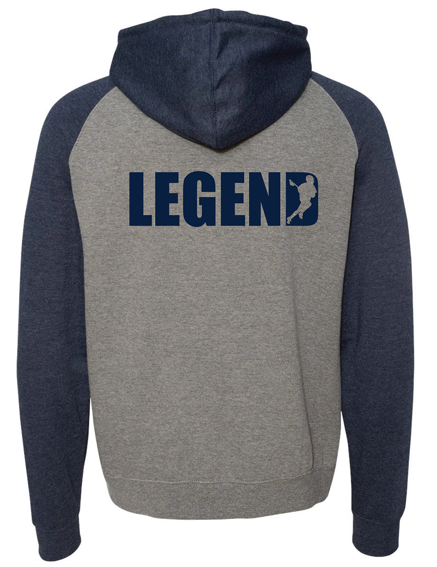 Buoy4 LAX Legend Raglan Hoodie