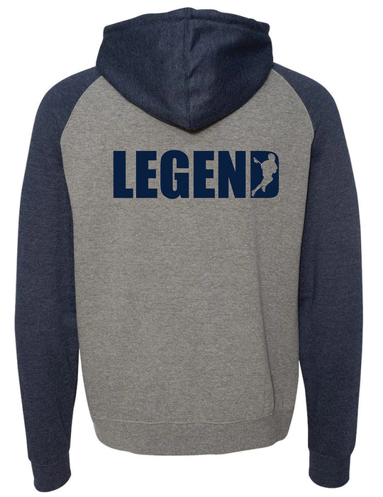 Buoy 4 LAX Legend Raglan Hoodie