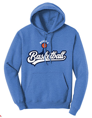 Buoy4 White Script Basketball Hoodie