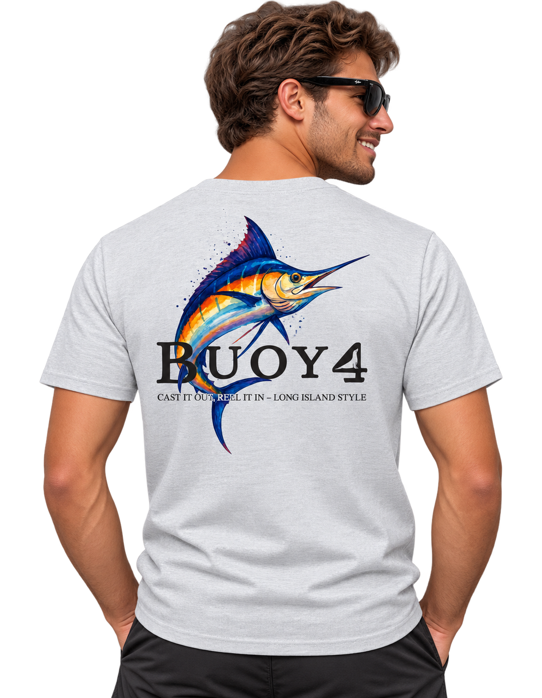 Buoy4 Marlin Short Sleeve Graphic Tee