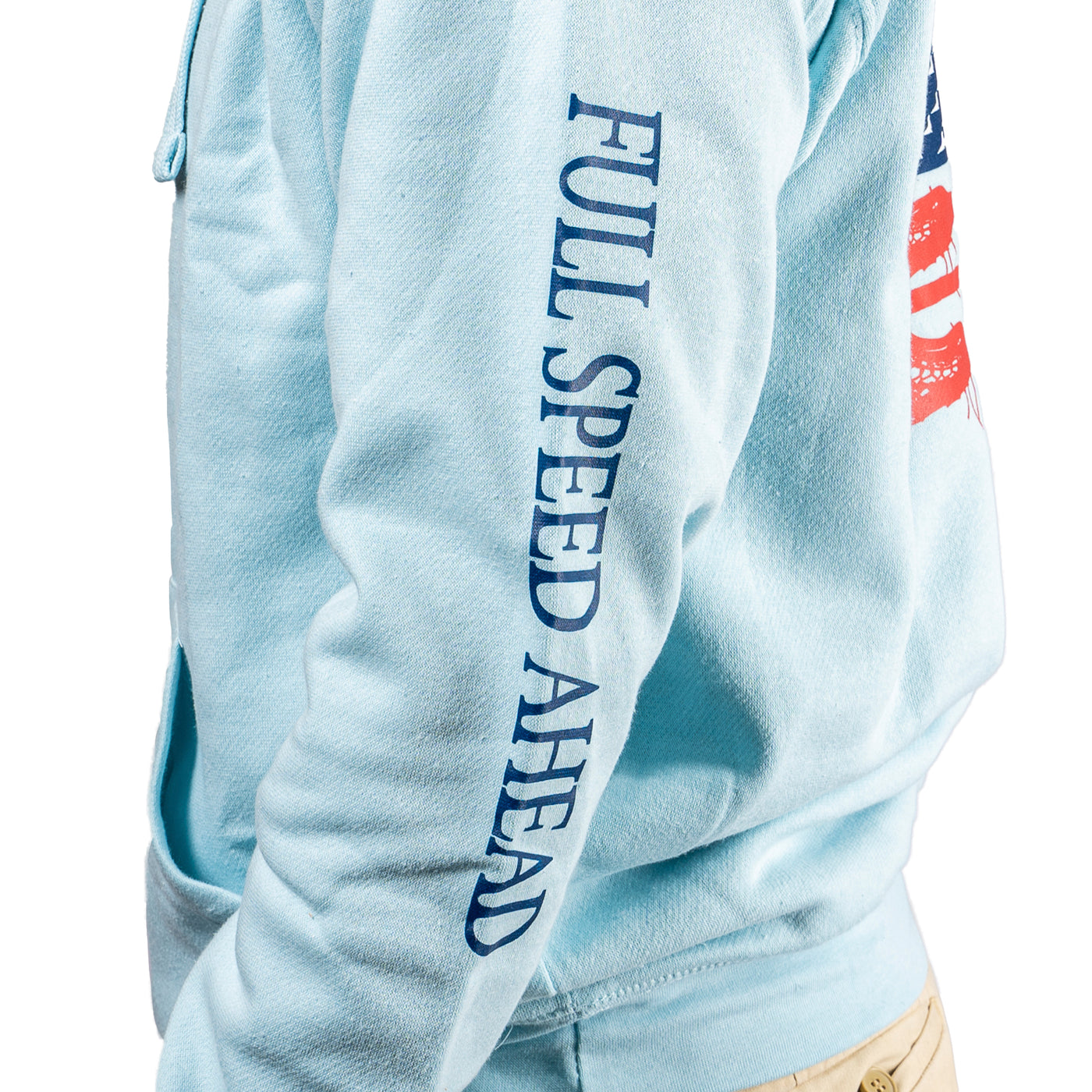 reLAX By The Sea -  Adult Light Blue USA - Pullover
