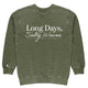 Buoy4 Long days Salty Waves Vintage Crewneck