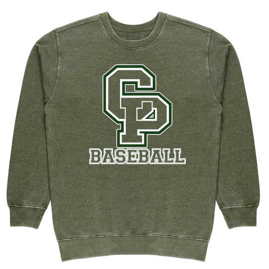 CARLE PLACE BASEBALL Vintage Crewneck