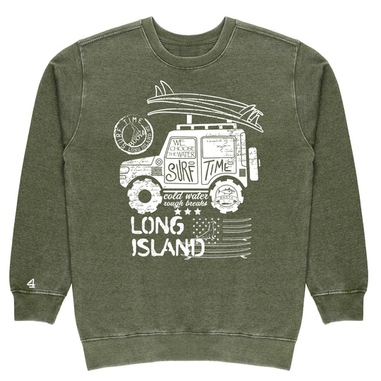 Buoy 4 Long Island Surf Vintage Crewneck