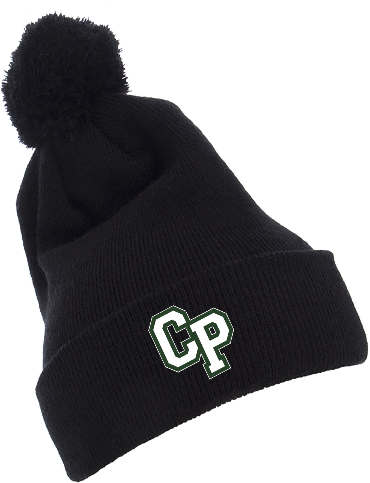 CARLE PLACE GIRLS BASKETBALL Pom Pom Beanie