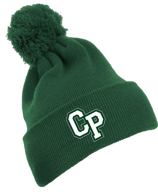 CARLE PLACE GIRLS BASKETBALL Pom Pom Beanie