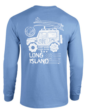 Buoy4 Long Island Surf Long Sleeve Graphic Tee