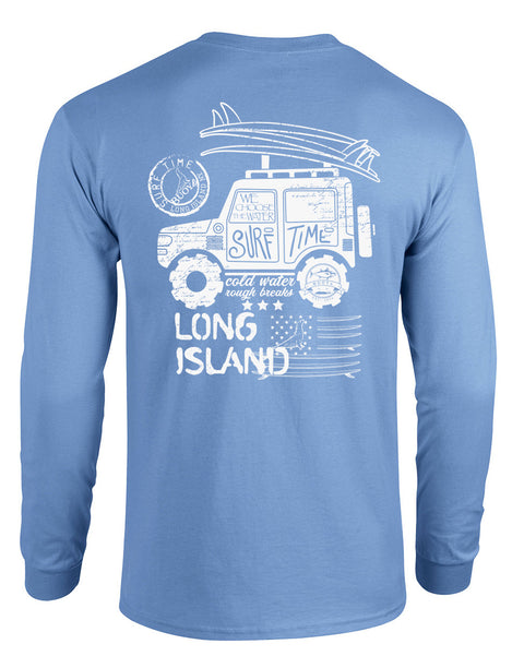 Buoy4 Long Island Surf Long Sleeve Graphic Tee