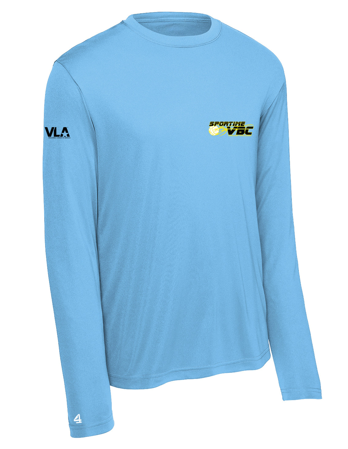 Sportime VBC Volleyball LS Performance T-shirts