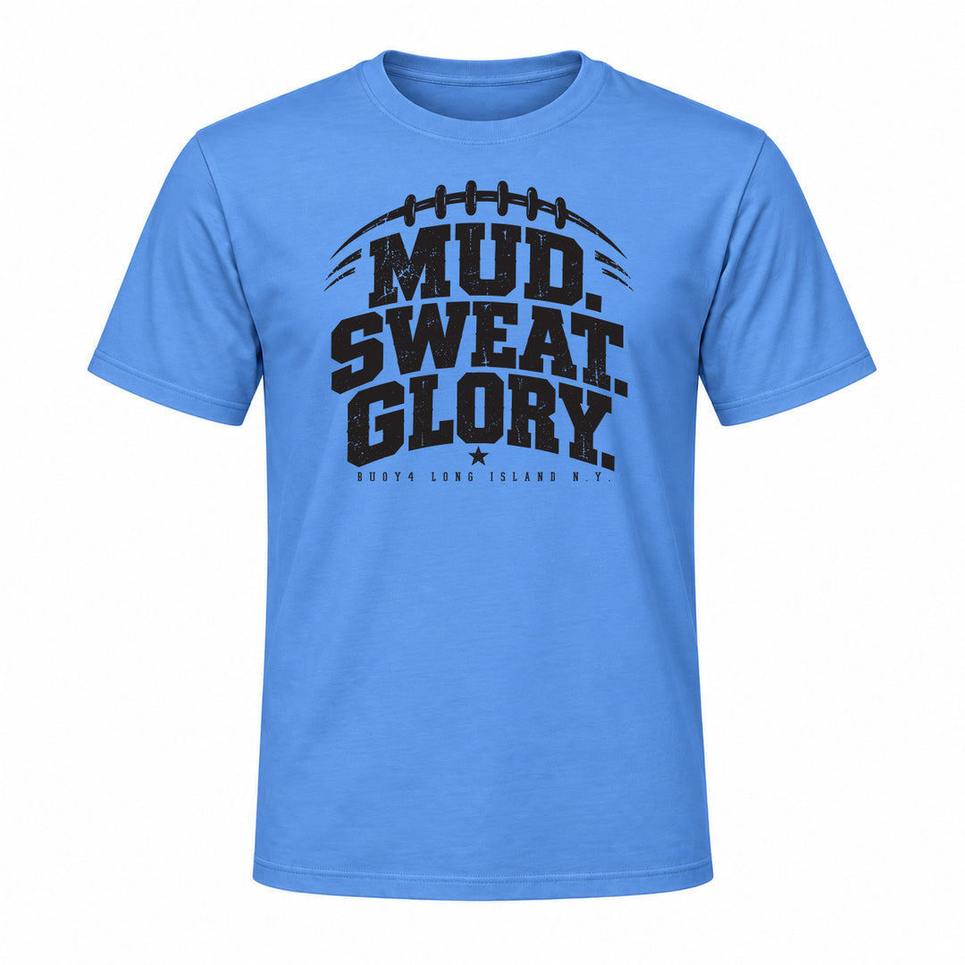 MUD SWEAT GLORY FOOTBALL GRAPHIC TEE
